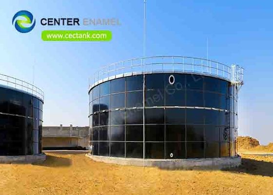 Membrane Roof Glossy Landfill Leachate Storage Tanks