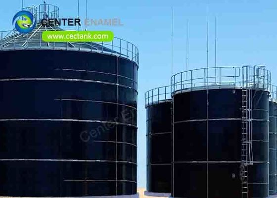 GFS Industrial Waste Water Storage Tanks For Chemical Waste Water Treatment Plant 
