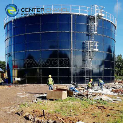 3mm  Plates Thickness Industrial Water Tanks For Coco Cola Wastewater Treatment Plant