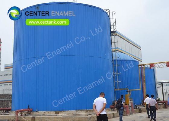 Industrial Glass Fused Steel Tanks For Anaerobic Digestion Tanks Steel Anaerobic Manure Digester