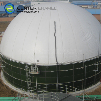 Dark Green 3mm Steel Plates Biogas Storage Tank anti adhesion