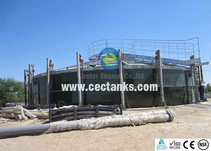 CEC Waste Water Treat Plant Glass Fused To Steel Tanks For Potable Water Storage 0