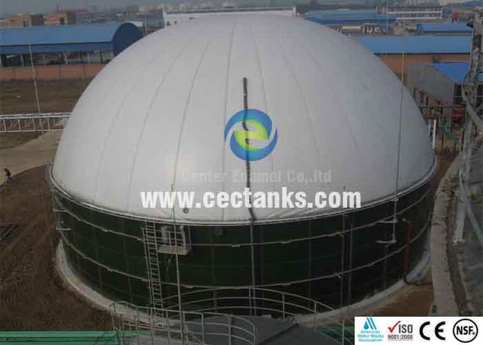 High Corrosion Resistance Glass Fused Steel Tanks for Waste Water Storage 0