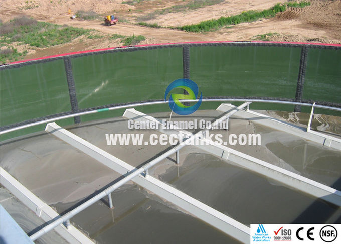 Glass Fused Steel Tanks Durable with 0.25 mm - 0.40 mm Double Coating thick 0
