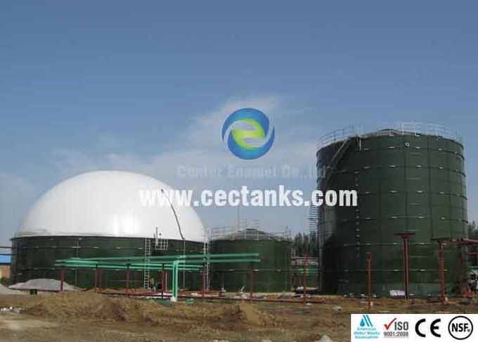 100000 / 100K Gallon Biogas Storage Tank , Low Temperature Anaerobic Digestion 0