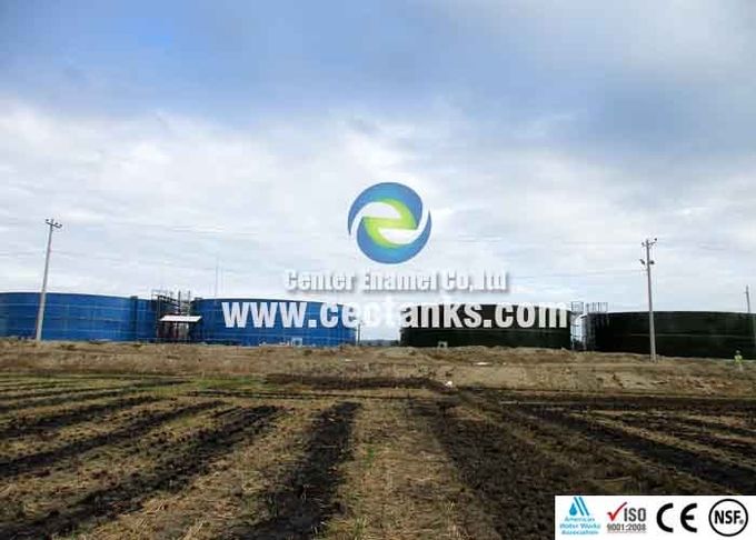 Industrial Waste Water Storage Tanks With Vitreous Enamel Coating customized 0