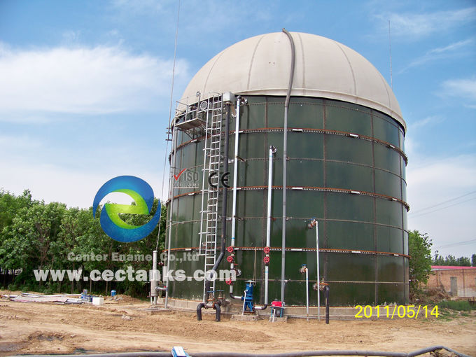 1 -4MW Biogas Power Plant EPC Turnkey BOT BTO Project Service with Glass Fused To Steel Storage Tanks 1