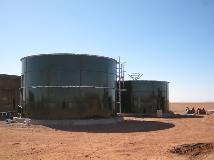 Enamel Coated Waste Water Storage Tanks in Water Treatment by Center Enamel 0