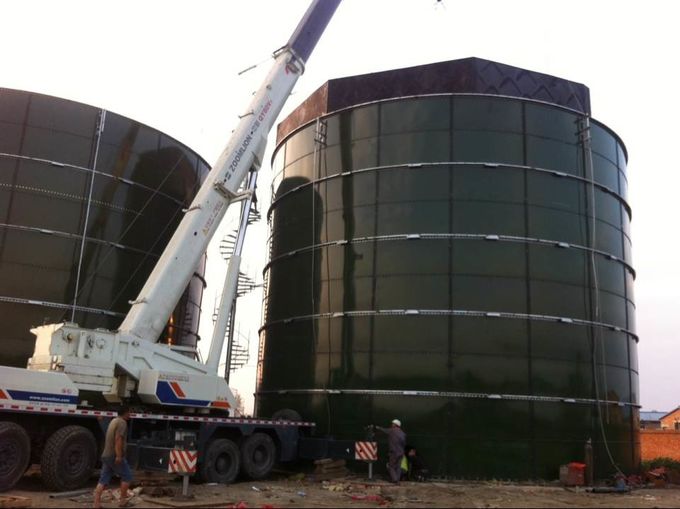 Water Supply Treatment of Waste Water Storage Tanks / Liquid Storage Bolted Steel tank 0