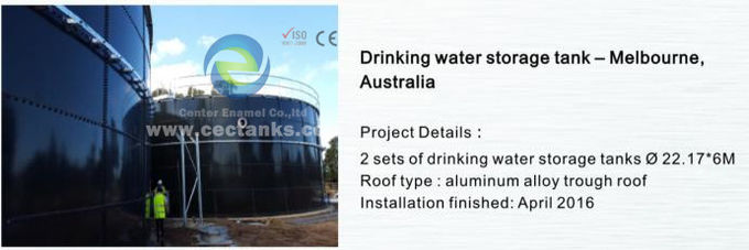 Liquid Storage GFS Tanks for Water Treatment of Renewable Energy 0