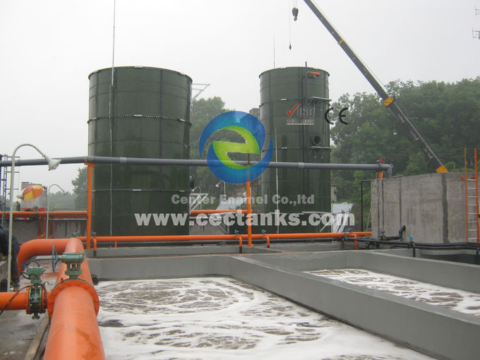 50 Cbm To 25,000 Cbm Waste Water Storage Tanks With Strong Anti-Acid Anti-Alkli 0