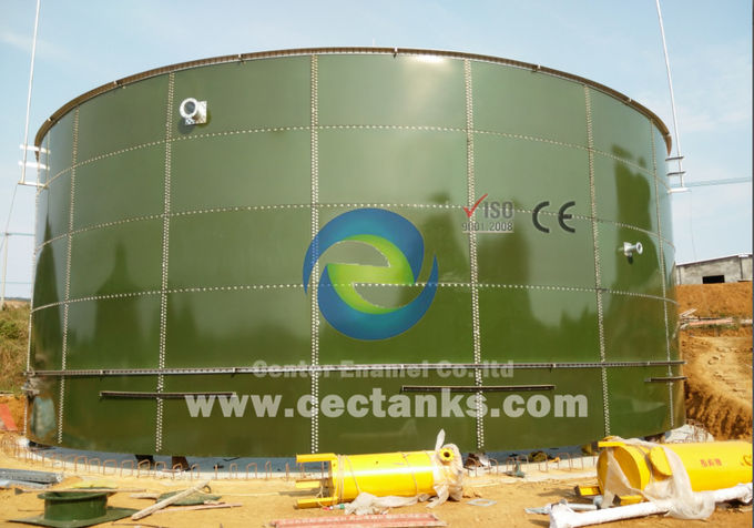 Center Enamel Agriculture Water Storage Tanks For Irrigation , Sludge 1