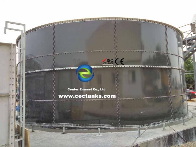 30000 Gallon Bolted Glass-Fused-to-Steel Tanks For Waste Water Storage