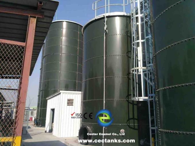 Enamel Coated Wastewater Storage Tanks With Corrosion Resistance