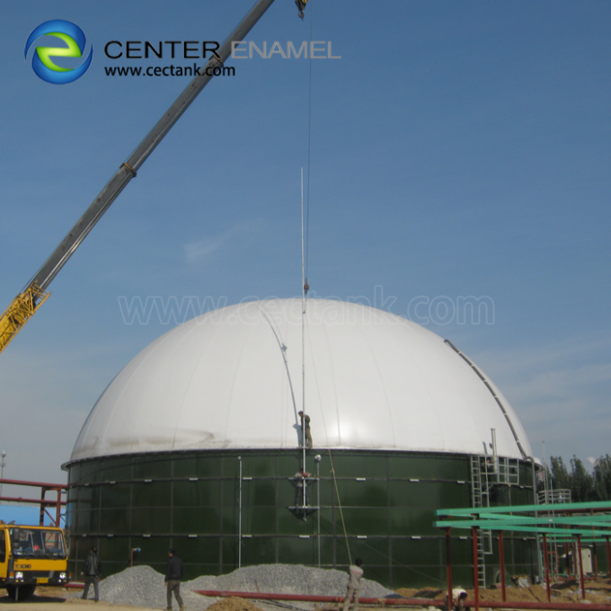 Anaerobic Digester with Double Membrane membrane gas holder for Anaerobic Digestion Plants