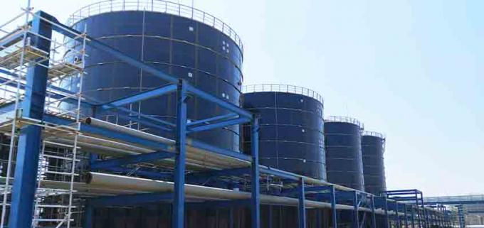Industrial 18000m3 Bolted Steel Tanks Double Coating 0