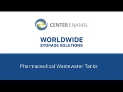 Center Enamel's GFS Tanks Revolutionize Hangzhou Pharmaceutical Wastewater Tanks