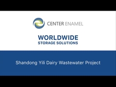 Innovation in Action: Center Enamel Successfully Finishes Enamel Coating for Shandong Yili Dairy Was