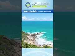 Glass Fused to Steel Wastewater Tanks with a 30-Year Service Life