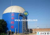 Anti - Adhesion Glass Fused To Steel Water Tanks For Potable Sludge / Bulk Storage