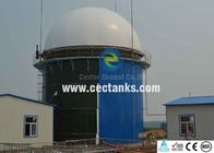 Leakproofness Glass Lined Panel Tank  Double Membrane Roof Biogas Storage Tank
