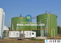6.0Mohs Wastewater Treatment Digester , Glass Fused To Steel Wastewater Storage Tank