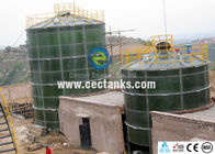 Enamelled glass Chemical storage tank for leachate treatment plant