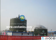 Sewage Water Glass Lined Water Storage Tanks Anti - Corrosion PH Range 1 - 14