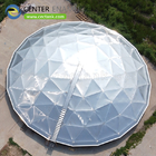 Clear Span Aluminum Dome Roofs Self Supporting Structure