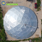 Aluminum Geodesic Dome Roofs For Oil Storage Industry