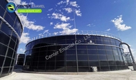 Dark Green Bolted Steel CSTR Reactor Tanks For Waste Water Salt Water