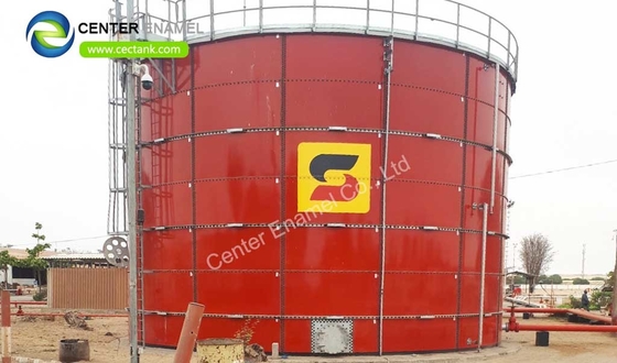 Bolted Steel Food Product Liquid Storage Tanks 0.40mm Double Coating