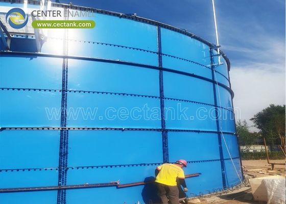 Customizable Designs Epoxy Coated Steel Tanks For Anaerobic Digestion