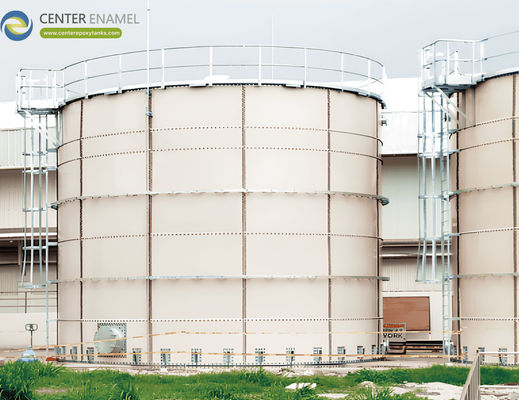 Wastewater Treatment Epoxy Coated Tanks with PH Range 1-14 Over 30 Years Service Life