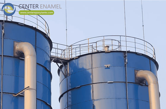 Dry Bulk Storage Epoxy Coated Steel Tanks By Center Enamel Dry Bulk Storage
