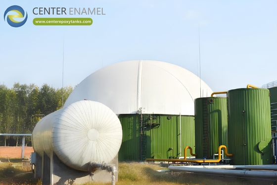 Weather-Resistant Double Membrane Covers For Anaerobic Digester Systems