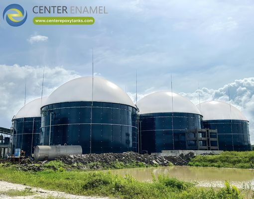 Eco-Friendly Double Membrane Biogas Holders For Agricultural Biogas Projects