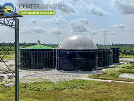 Efficient Double Membrane Biogas Holder Optimized For High Organic Waste Treatment