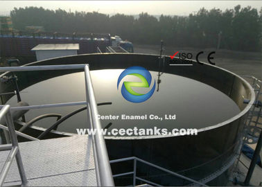 Glass Fused Steel Liquid Storage Tank Silos Biogas Container Acid And Alkalinity Proof