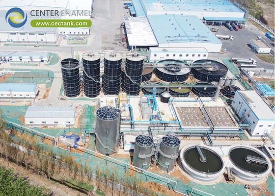Enamel Bolted Steel Leachate Storage Tanks for Municipal Projects