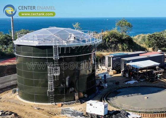 Bolted Steel Water Storage Tanks with AWWA and OSHA Standards for Drinking Water Storage Projects