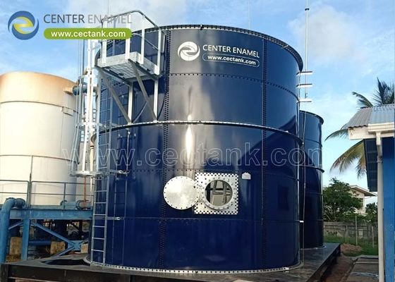Bolted Glass-Lined Steel Sludge Storage Tanks with Fast Construction Time: The Reliable Solution for Wastewater Treatment