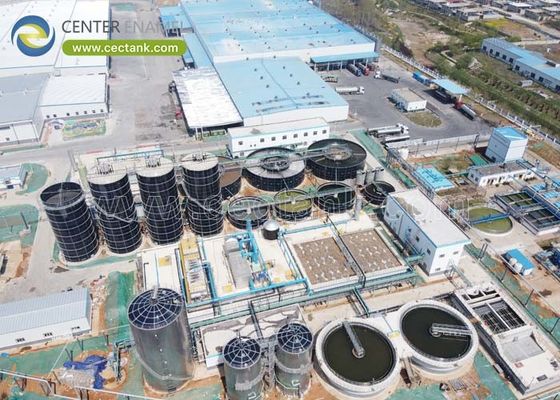 Sludge Storage Tanks Engineering Design Meet or Exceed AWWA D103-09 and EN/ISO28765:2011 Standards