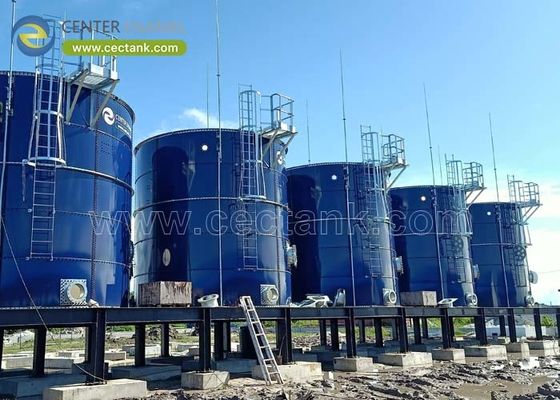 GLS Leachate Storage Tanks for Landfills and Wastewater Treatment Projects