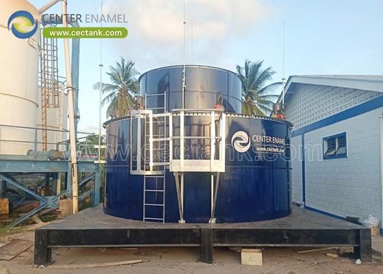 Glass Lined Steel Wastewater Treatment Tanks for Domestic Sewage Treatment Plants