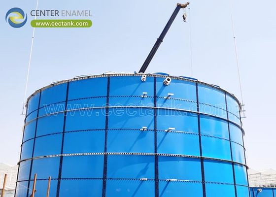 Customizable Design Epoxy Coated Steel Tank Storage