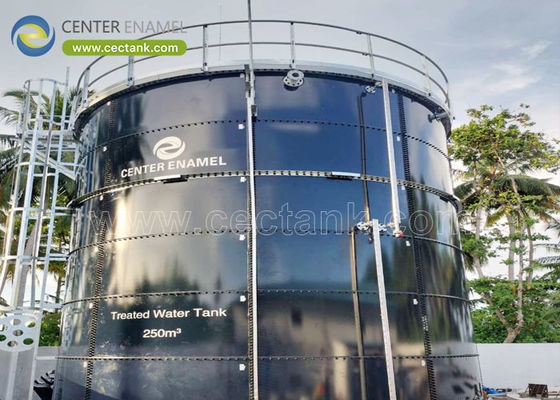 Glass-Lined Steel Leachate Storage Tanks for Landfill Leachate Treatment Projects