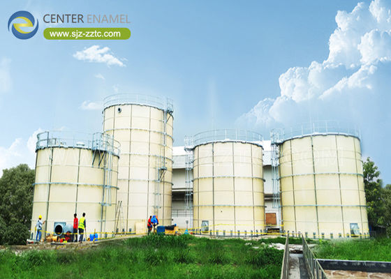 Center Enamel Supplies Advanced Anaerobic Digester Tanks for Brunei Biogas Project