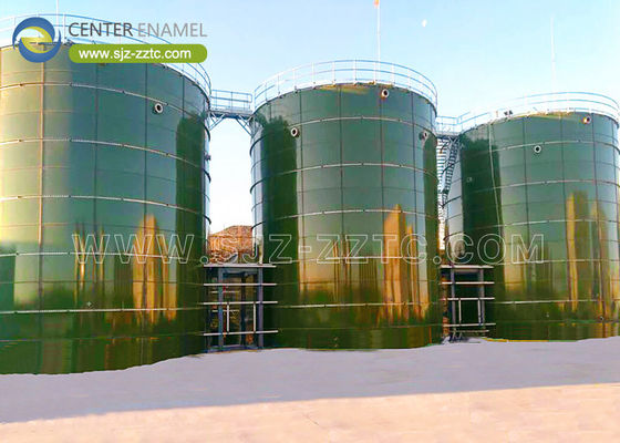 Center Enamel Provides Anaerobic Digester Tanks for China Biogas Project