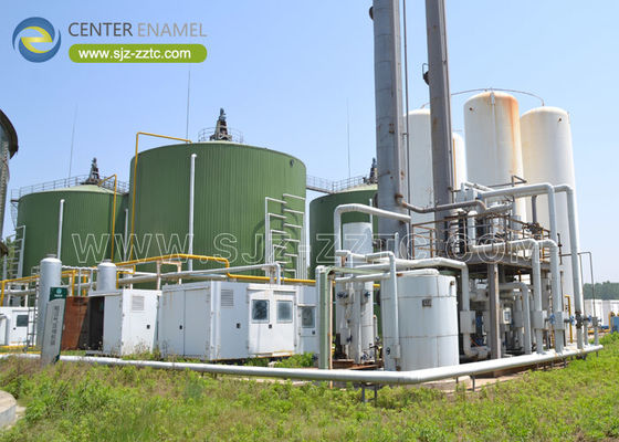 Center Enamel Provides Anaerobic Digester Tanks For Afghanistan Wastewater Treatment Project